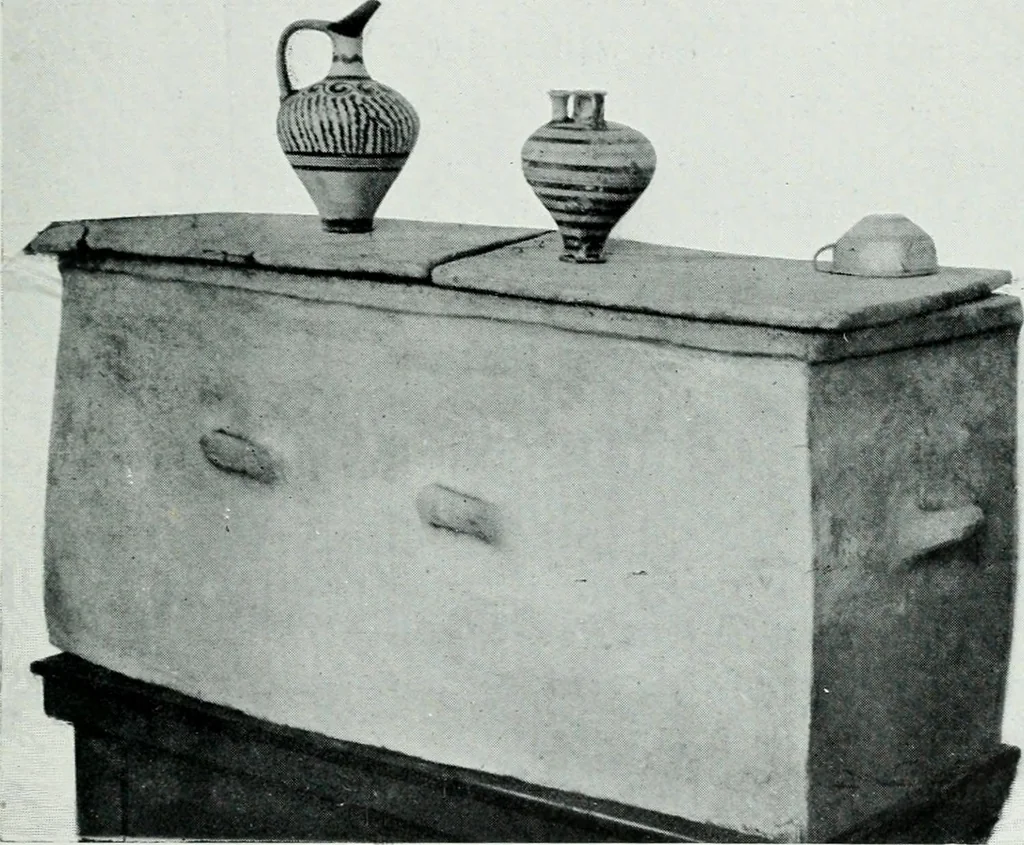 An illustration from The palaces of Crete and their builders, 1907, leaf 344