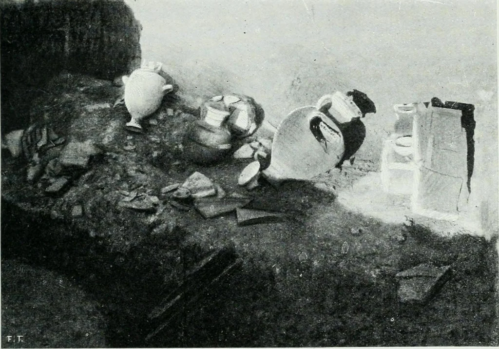 An illustration from The palaces of Crete and their builders, 1907, leaf 38