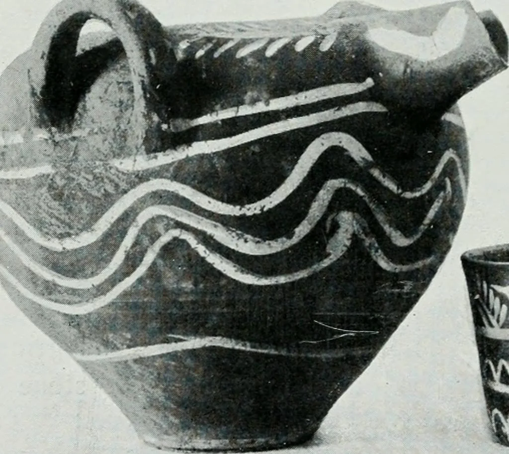 An illustration from The palaces of Crete and their builders, 1907, leaf 49