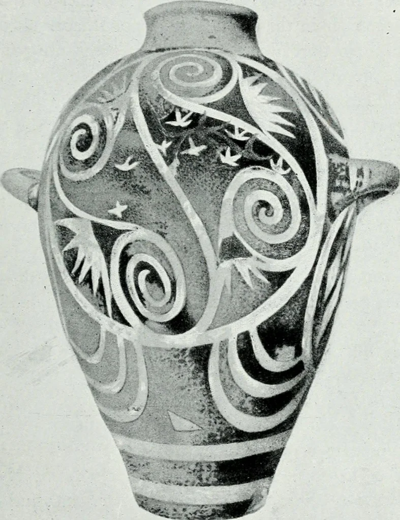 An illustration from The palaces of Crete and their builders, 1907, leaf 60