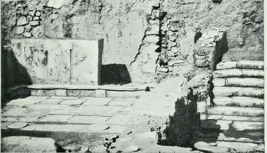 An illustration from The palaces of Crete and their builders, 1907, leaf 70
