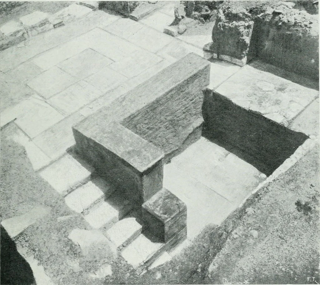 An illustration from The palaces of Crete and their builders, 1907, leaf 72