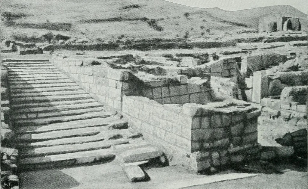 An illustration from The palaces of Crete and their builders, 1907, leaf 75