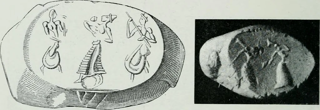 An illustration from The palaces of Crete and their builders, 1907, leaf 81