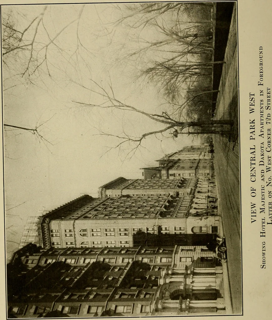An illustration from Palatial homes in the city of New York and dwellers there in ... arranged for the convenience of the passer-by, 1910, leaf 51