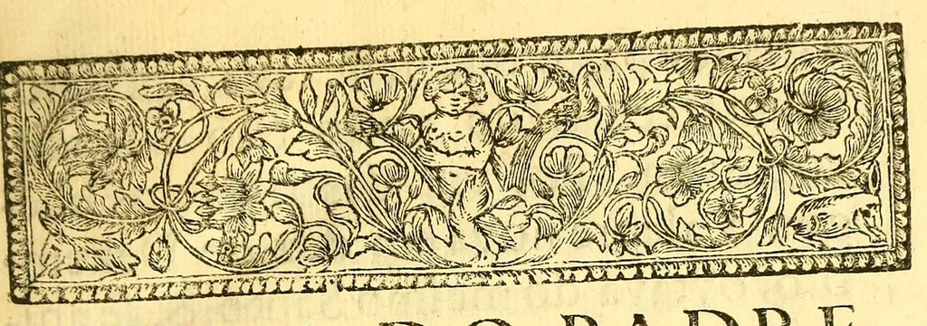 An illustration from Palavra de Deos empenhada, e desempenhada: : empenhada no sermam das exequias da rainha N. S. Dona Maria Francisca Isabel de Saboya; desempenhada no sermam de acçam de graças pelo nascimento do principe D. Joaõ primogenito de SS. Magestades, que Deos guarde., 1690, leaf 9