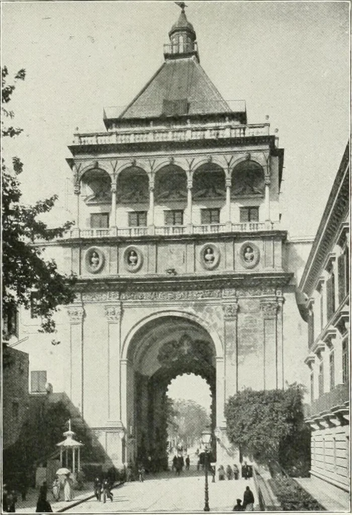 An illustration from Palerme & Syracuse, 1907, leaf 148