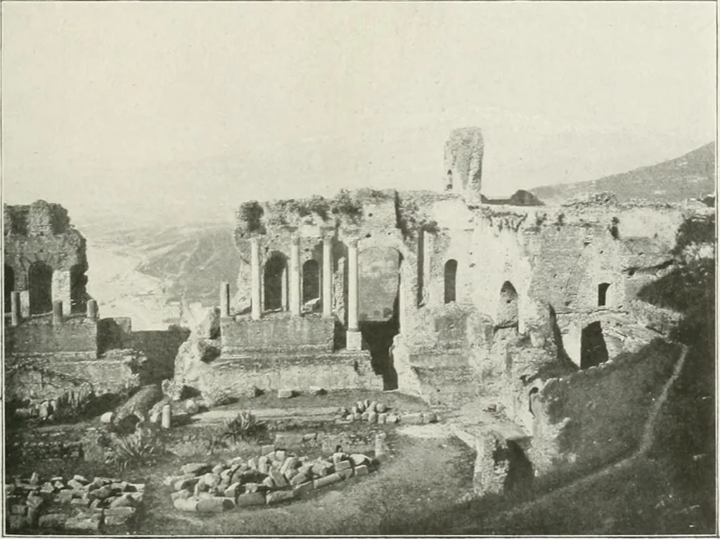 An illustration from Palerme & Syracuse, 1907, leaf 28