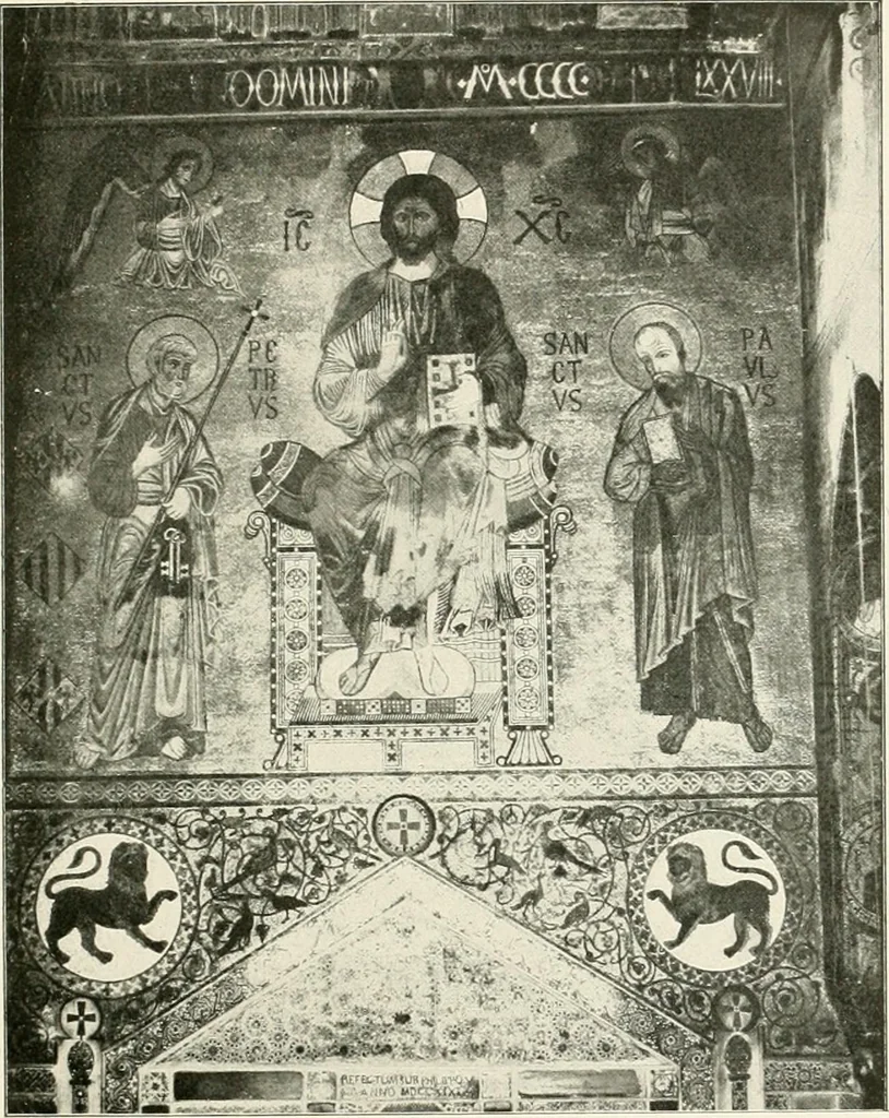 An illustration from Palerme & Syracuse, 1907, leaf 100
