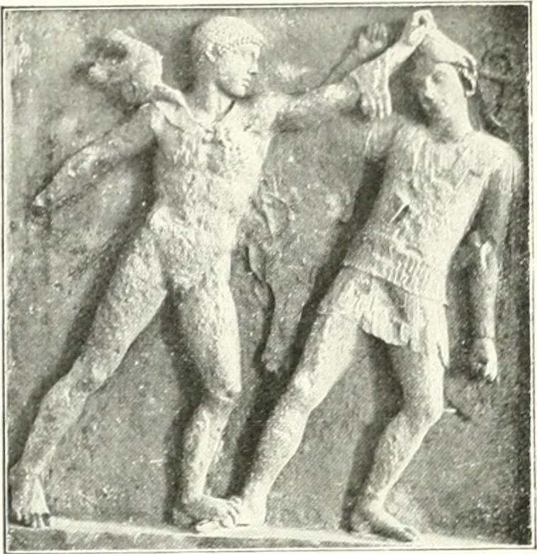 An illustration from Palerme & Syracuse, 1907, leaf 157