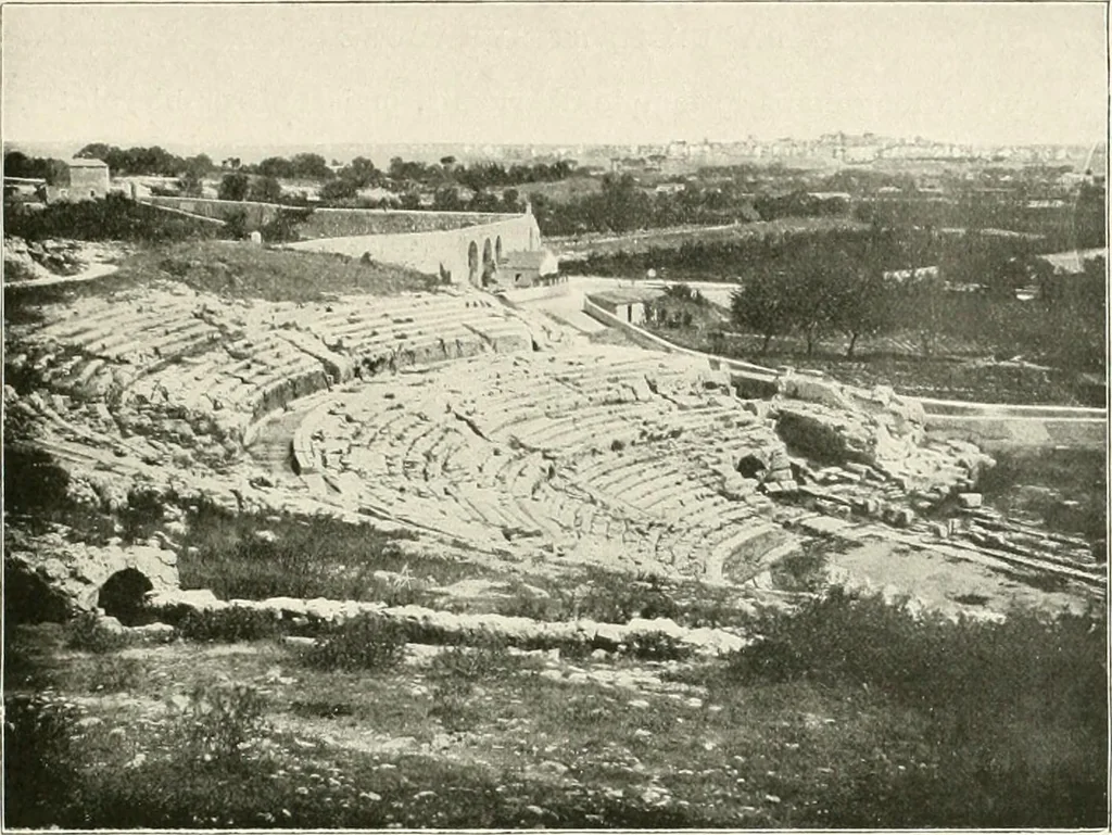 An illustration from Palerme & Syracuse, 1907, leaf 38