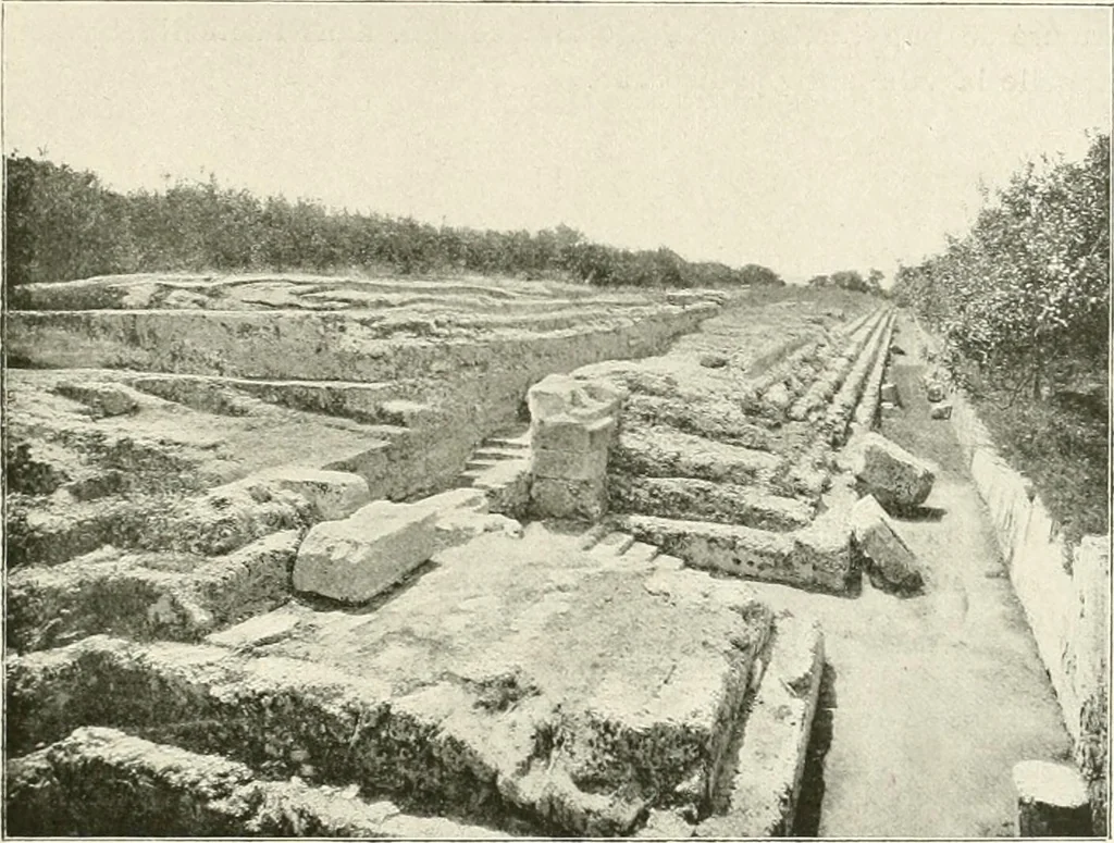 An illustration from Palerme & Syracuse, 1907, leaf 40
