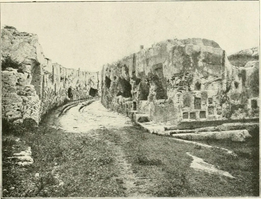 An illustration from Palerme & Syracuse, 1907, leaf 50