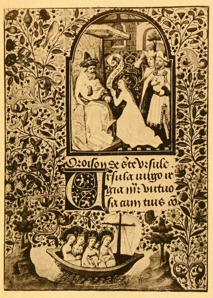 An illustration from Pamietnik wystawy miniatur, oraz tkanin i haftów : urzadzonej w domu wasnym w Warszawie, 1912, leaf 65
