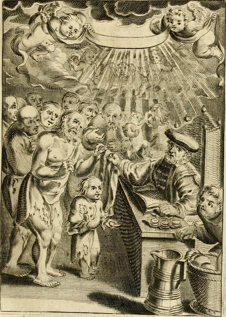 An illustration from Pampiere wereld, ofte, Wereldsche oeffeninge : waer in begrepen zijn meest alle de rijmen en werken, 1681, leaf 140