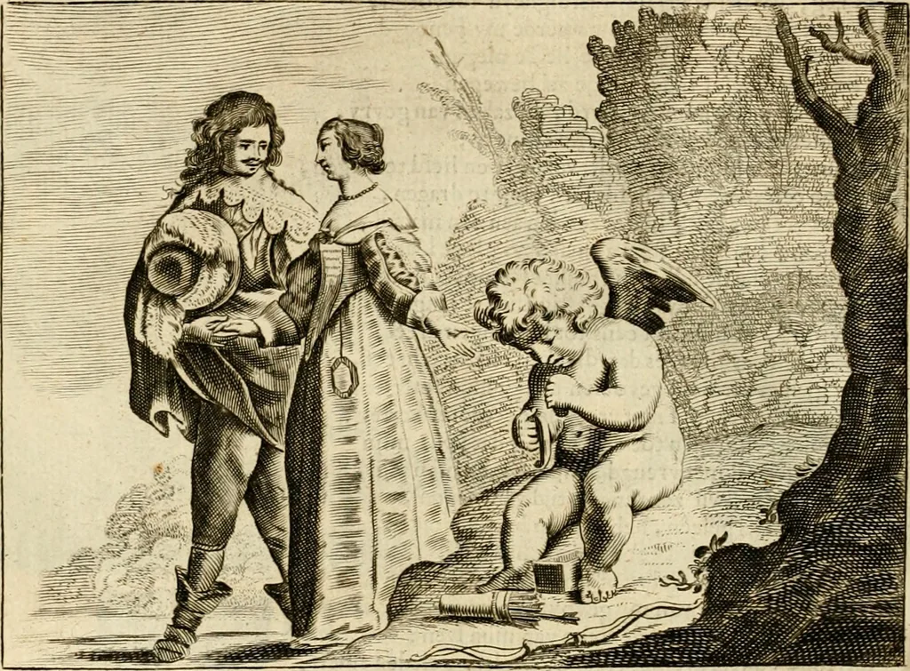 An illustration from Pampiere wereld, ofte, Wereldsche oeffeninge : waer in begrepen zijn meest alle de rijmen en werken, 1681, leaf 267