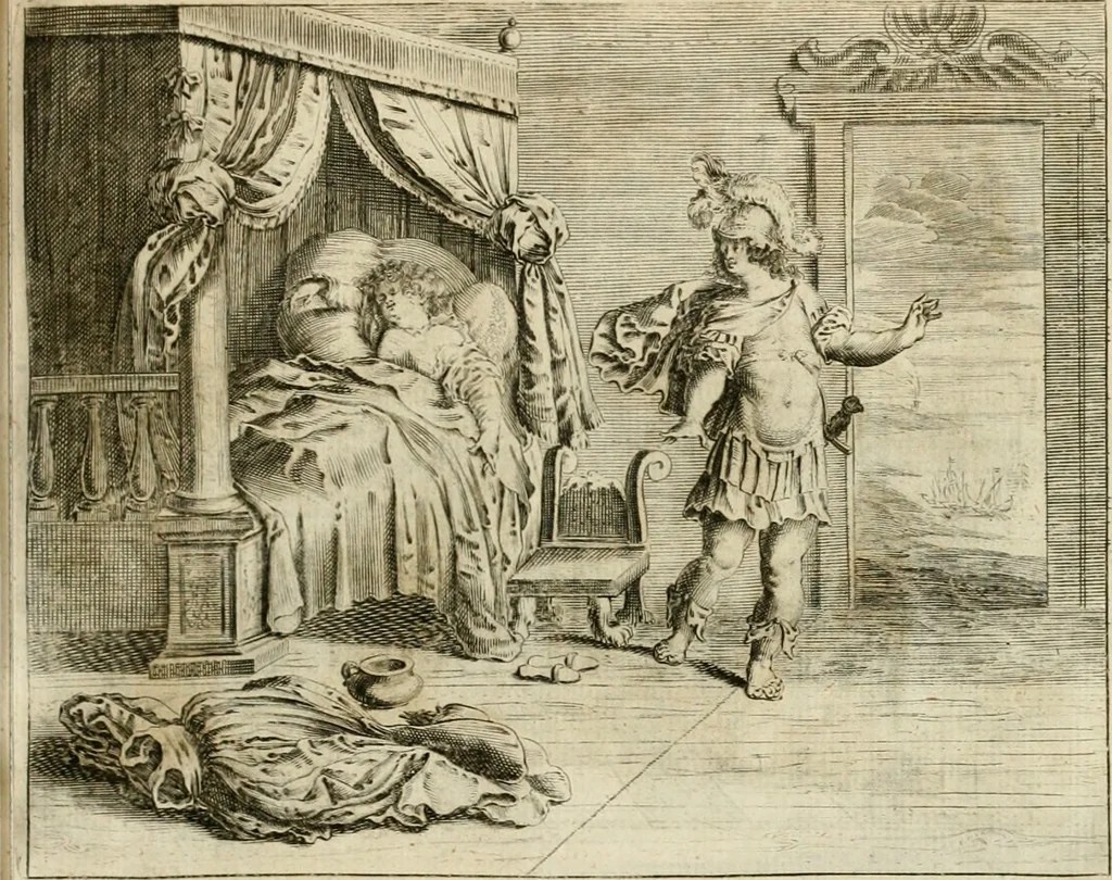 An illustration from Pampiere wereld, ofte, Wereldsche oeffeninge : waer in begrepen zijn meest alle de rijmen en werken, 1681, leaf 334