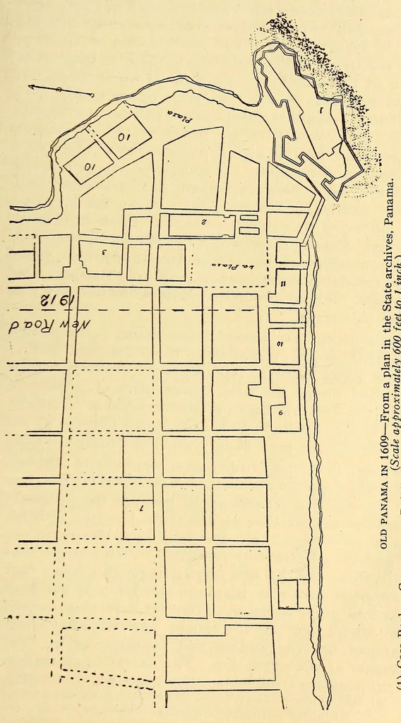 An illustration from The Panama guide, 1912, leaf 201