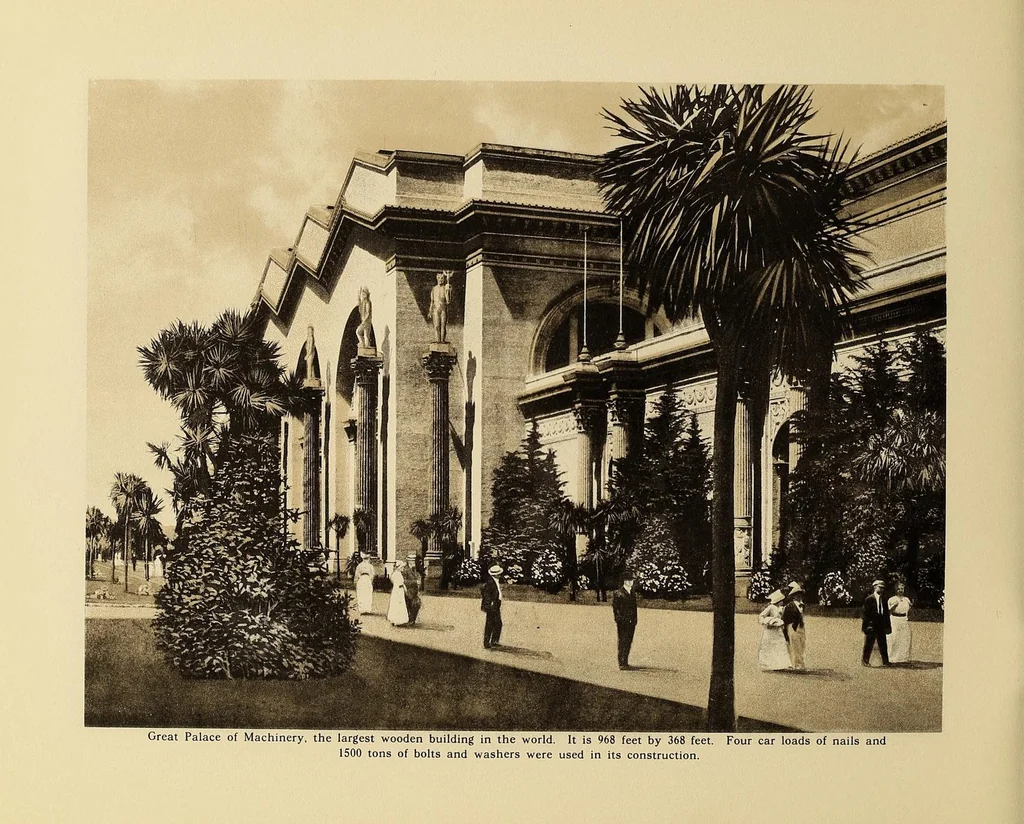 An illustration from The Panama-Pacific International Exposition : San Francisco, California, U.S.A., February 20, to December 4, 1915, 1915, leaf 12