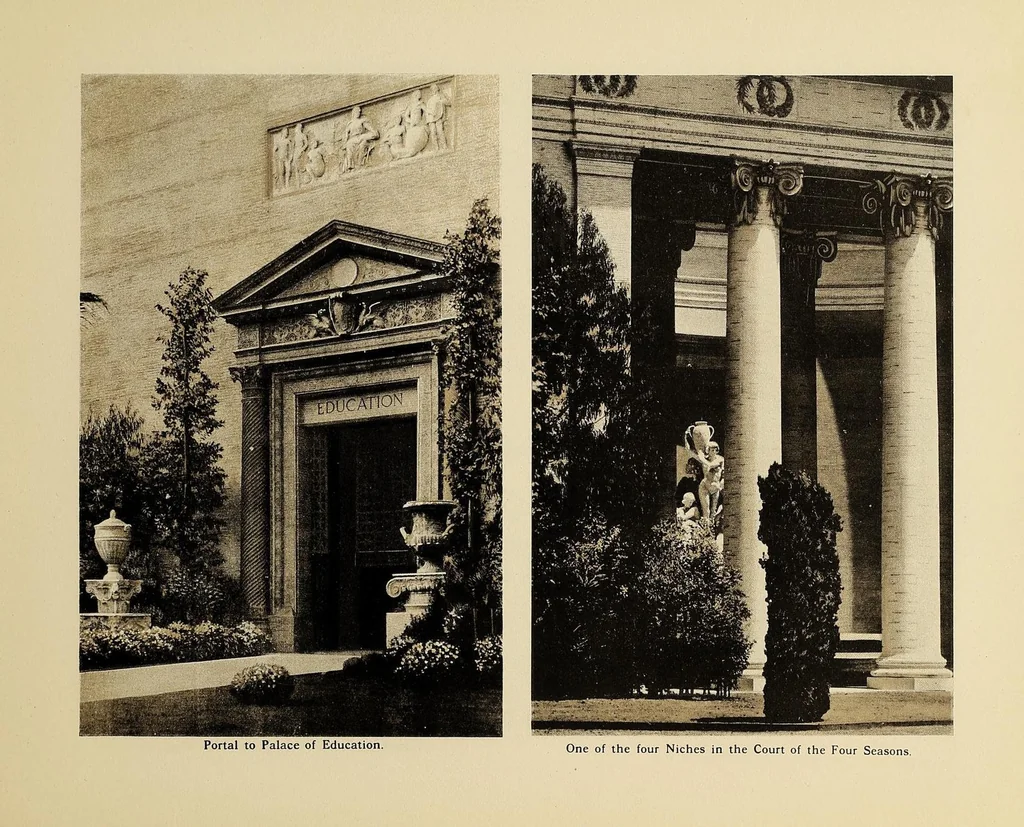 An illustration from The Panama-Pacific International Exposition : San Francisco, California, U.S.A., February 20, to December 4, 1915, 1915, leaf 31