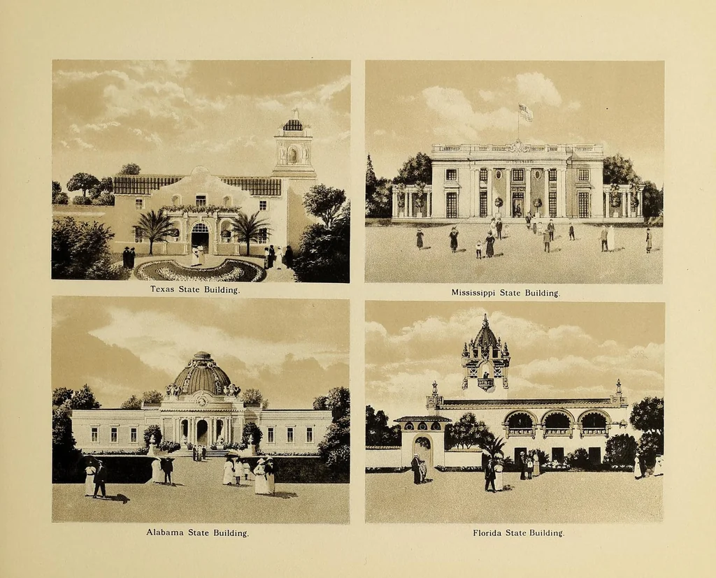 An illustration from The Panama-Pacific International Exposition : San Francisco, California, U.S.A., February 20, to December 4, 1915, 1915, leaf 39
