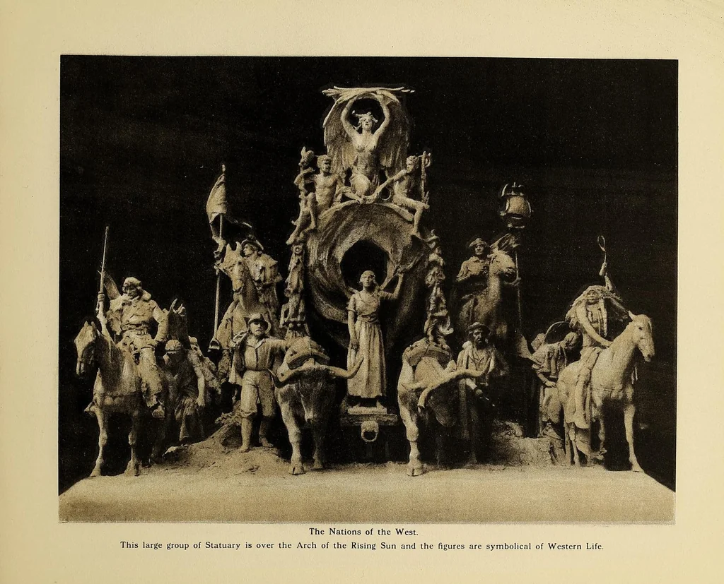 An illustration from The Panama-Pacific International Exposition : San Francisco, California, U.S.A., February 20, to December 4, 1915, 1915, leaf 43