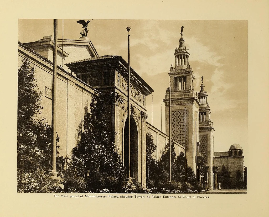 An illustration from The Panama-Pacific International Exposition : San Francisco, California, U.S.A., February 20, to December 4, 1915, 1915, leaf 46