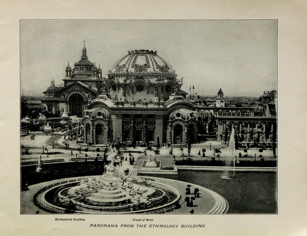 An illustration from The Pan-American at a glance, 1901, leaf 13