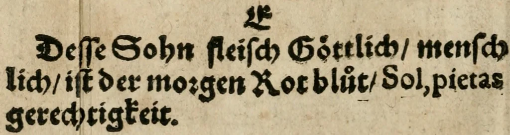 An illustration from Pandora, das ist, Die edleste Gab Gottes, oder, Der werde vnnd heilsamme Stein der Weysen, mit welchem die alten Philosophi, auch Theophrastus Paracelsus, die vnvolkom[m]ene Metallen, durch Gewalt des Fewrs verbessert, sampt allerley schädliche vnd unheilsame Kranckheiten, innerlich vnd eusserlich haben vertrieben : ein Guldener Schatz, welcher durch einen Liebhaber diser Kunst, von seinem Untergang errettet ist worden, vnnd zu Nutz allen Menschen, fürnem[m]lich den Liebhabern der Paracelsischen Artzney, erst jetz in Truck verfertiget, 1582, leaf 259