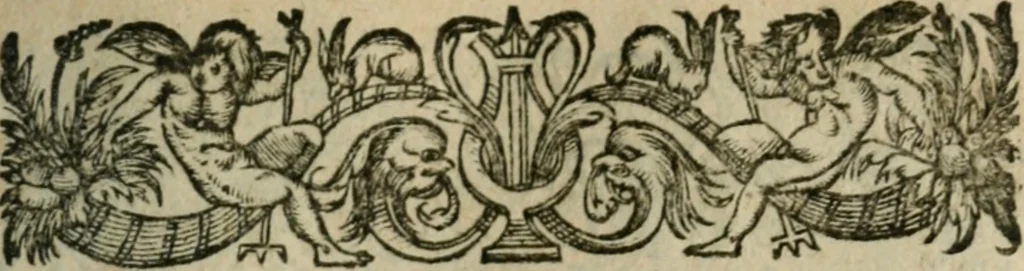 An illustration from Panegyrique de l'Henoticon ou edict de Henry III, roy de France & de Poloigne, sur la reünion de ses subiets à l'Eglise catholique, apostolique, & romaine; auec vne sommaire exposition d'iceluy: & ample discours des moyens, de purger les royaumes d'heresies, schismes, troubles, & seditions, 1588, leaf 12