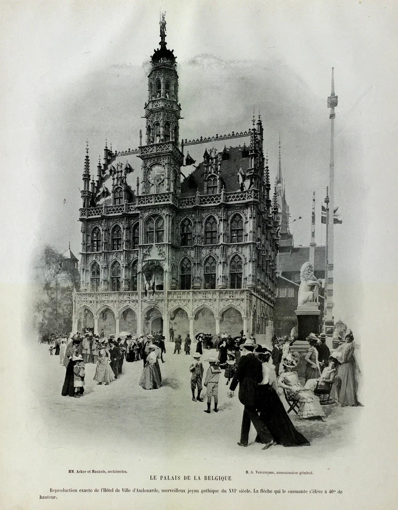 An illustration from Le panorama de l'Exposition de Paris 1900, 1900, leaf 23