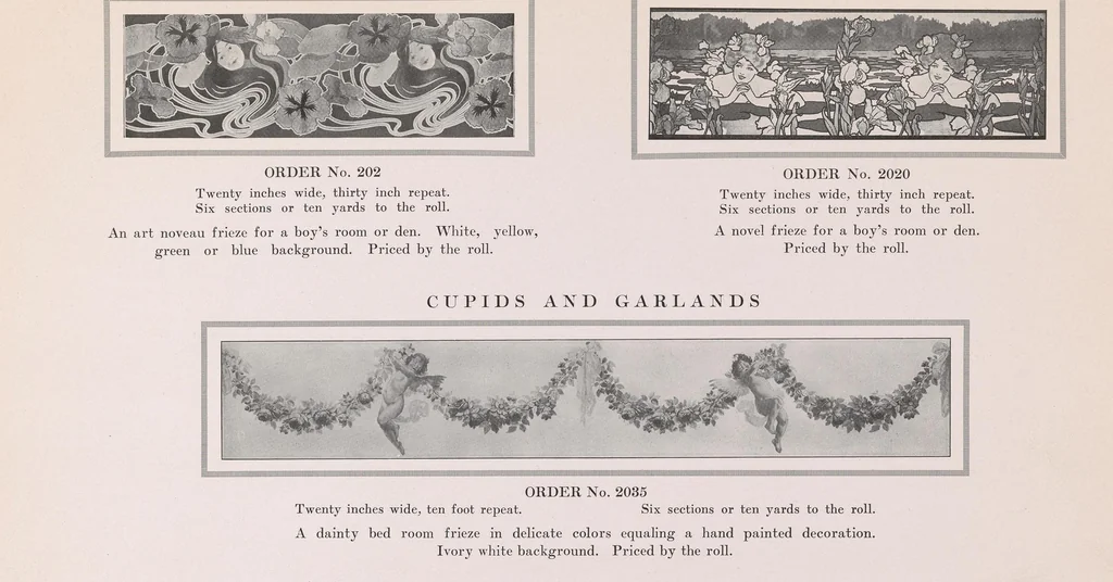 An illustration from Panoramic friezes, wall decorations, 1913, leaf 41