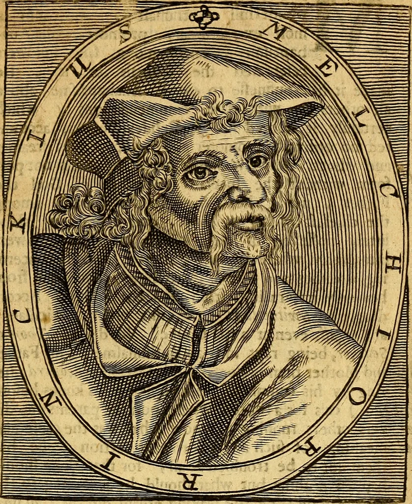 An illustration from [Pansébeia]: or, A view of all the religions in the world: with the severall church-governments, from the creation, to these times. Also, a discovery of all known heresies .., 1658, leaf 648