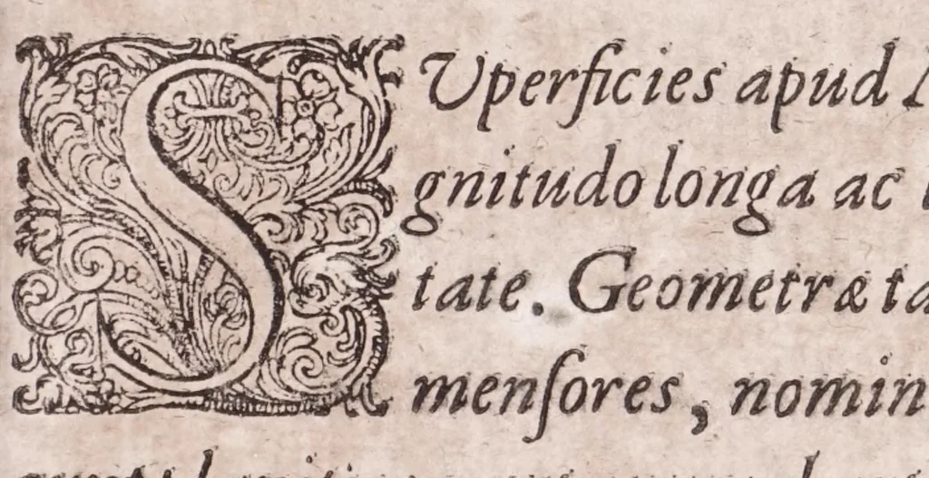 An illustration from Pantometrum Kircherianum, hoc est, Instrumentum geometricum novum à celeberrimo viro P. Athanasio Kirchero ante hac inventum : nunc decem libris, universam paenè practicam geometriam complectentibus explicatum, perspicuisque demonstrationibus illustratum, 1660, leaf 113