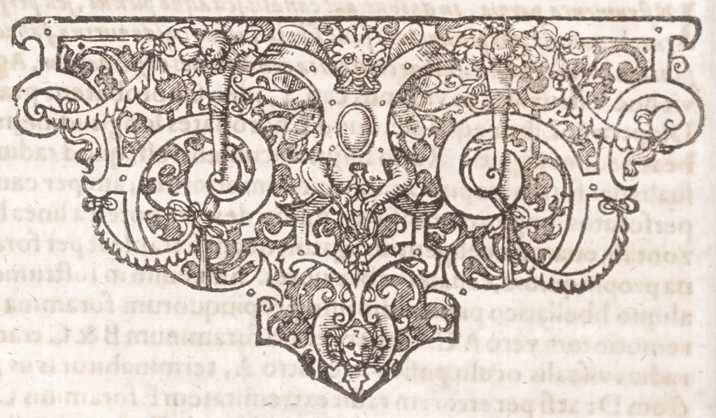 An illustration from Pantometrum Kircherianum, hoc est, Instrumentum geometricum novum à celeberrimo viro P. Athanasio Kirchero ante hac inventum : nunc decem libris, universam paenè practicam geometriam complectentibus explicatum, perspicuisque demonstrationibus illustratum, 1660, leaf 410