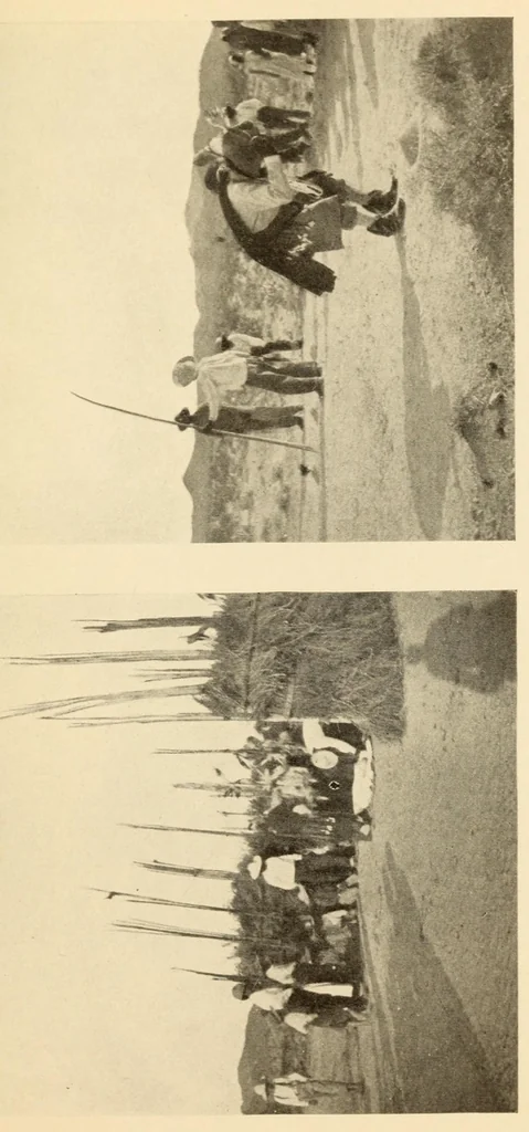 An illustration from The Papago ceremony of víkita, 1920, leaf 35