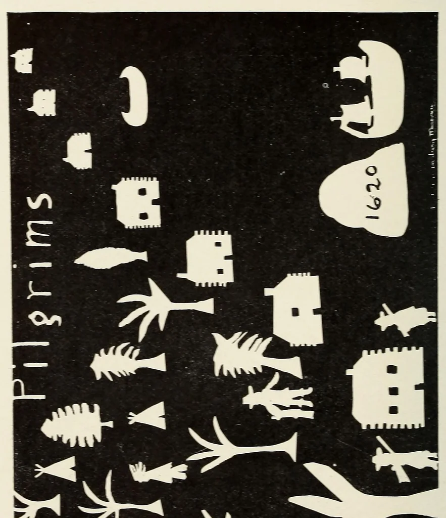 An illustration from Paper cutting correlated with the common school branches, 1922, leaf 38