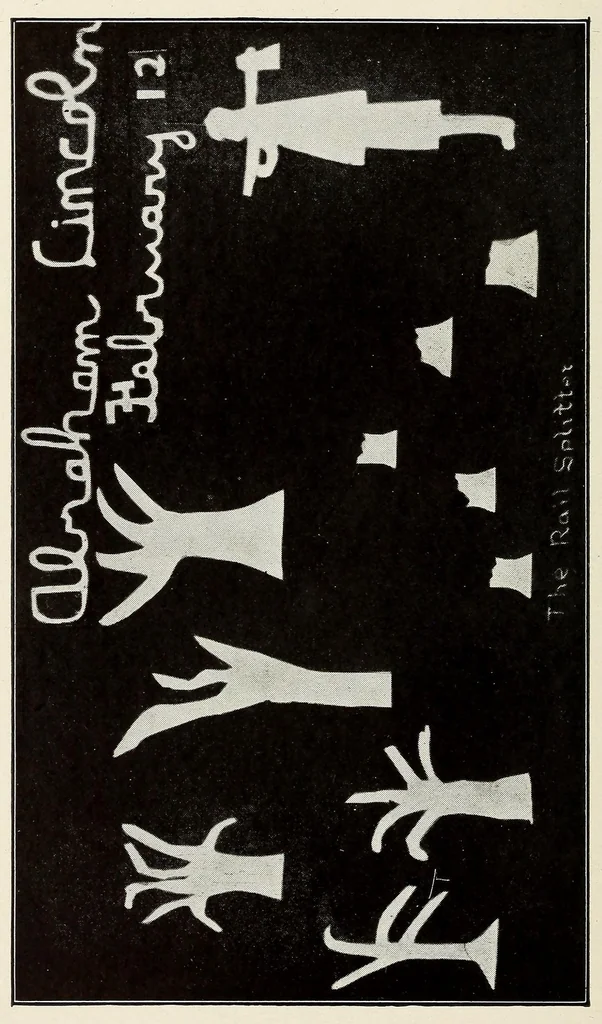 An illustration from Paper cutting correlated with the common school branches, 1922, leaf 66