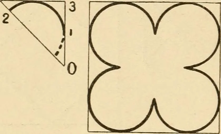 An illustration from Paper folding and cutting; a series of foldings and cuttings especially adapted to kindergartens and public schools, 1892, leaf 31