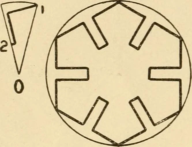 An illustration from Paper folding and cutting; a series of foldings and cuttings especially adapted to kindergartens and public schools, 1892, leaf 39