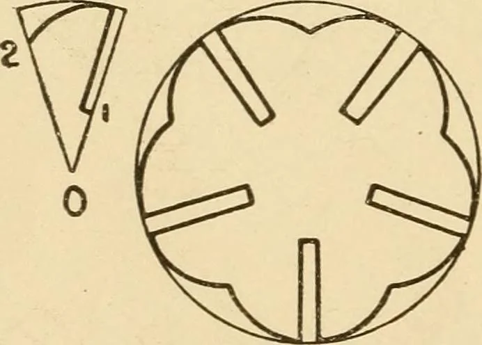 An illustration from Paper folding and cutting; a series of foldings and cuttings especially adapted to kindergartens and public schools, 1892, leaf 43