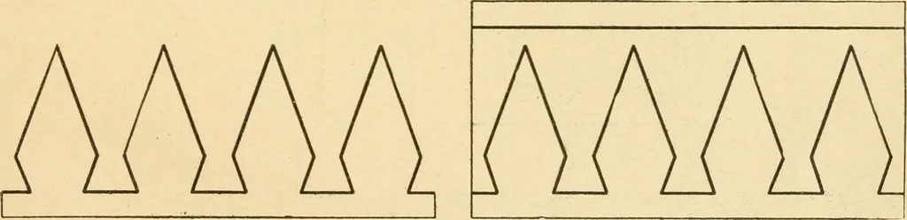 An illustration from Paper folding and cutting; a series of foldings and cuttings especially adapted to kindergartens and public schools, 1892, leaf 50
