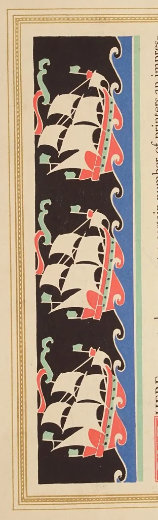 An illustration from [Paper and printing sample from Ritchie & Ramsay], 1920, leaf 1