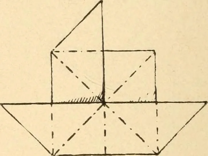 An illustration from Paper and scissors in the schoolroom, 1893, leaf 17