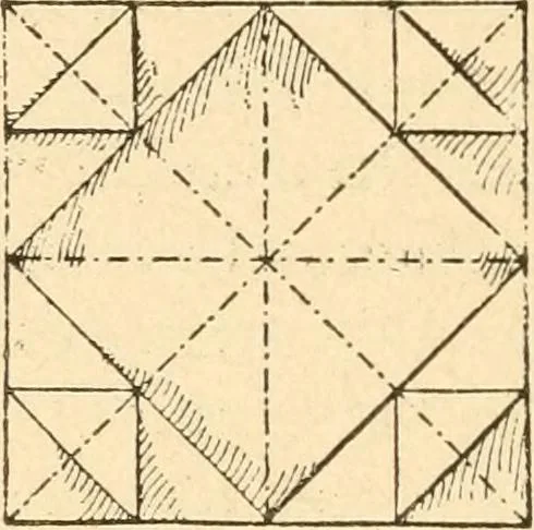 An illustration from Paper and scissors in the schoolroom, 1893, leaf 19