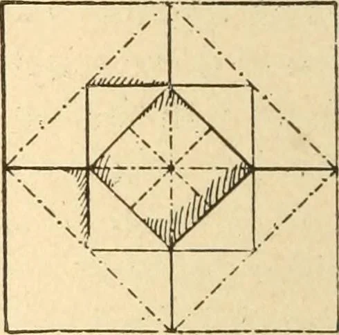An illustration from Paper and scissors in the schoolroom, 1893, leaf 19
