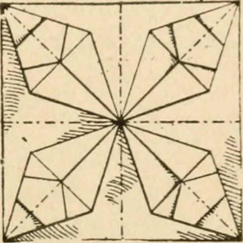 An illustration from Paper and scissors in the schoolroom, 1893, leaf 22