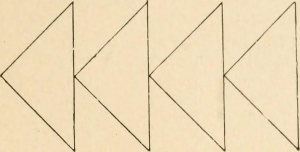 An illustration from Paper and scissors in the schoolroom, 1893, leaf 32