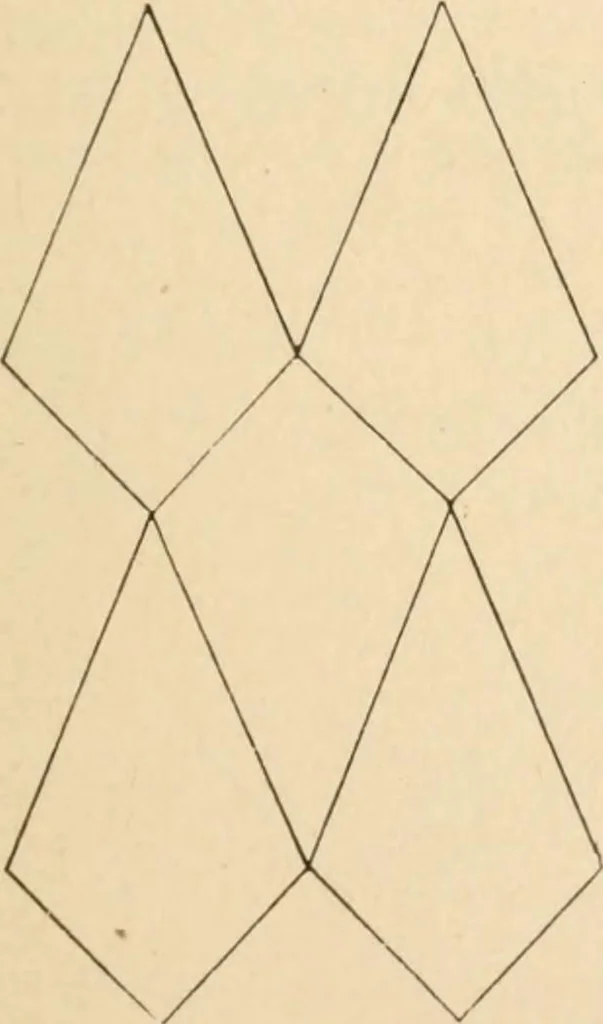 An illustration from Paper and scissors in the schoolroom, 1893, leaf 34