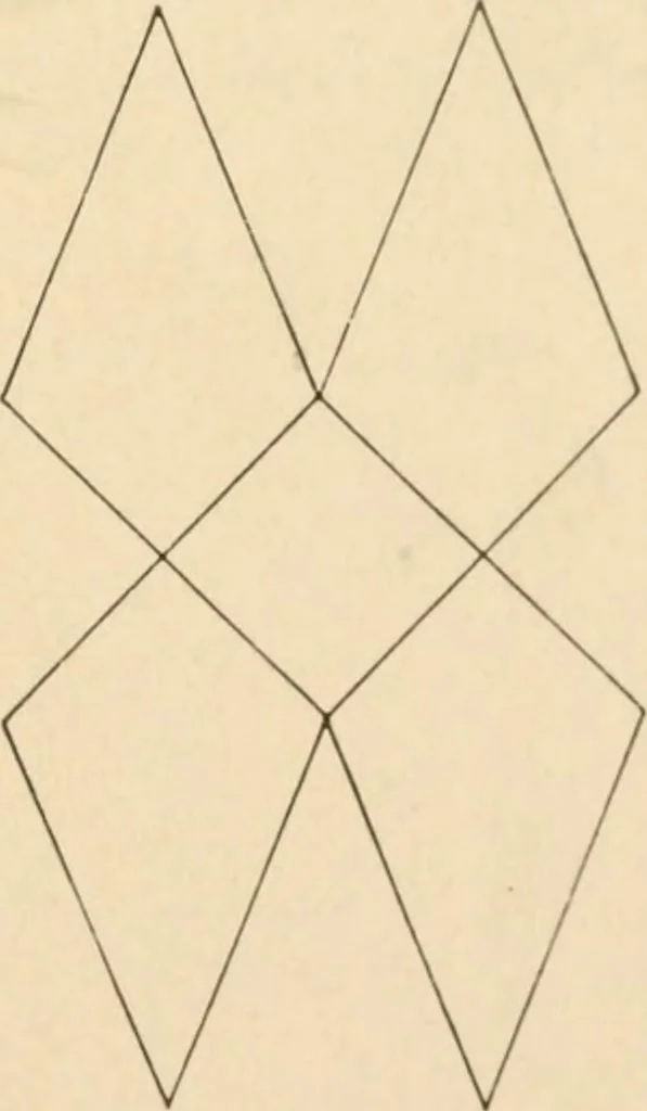 An illustration from Paper and scissors in the schoolroom, 1893, leaf 34